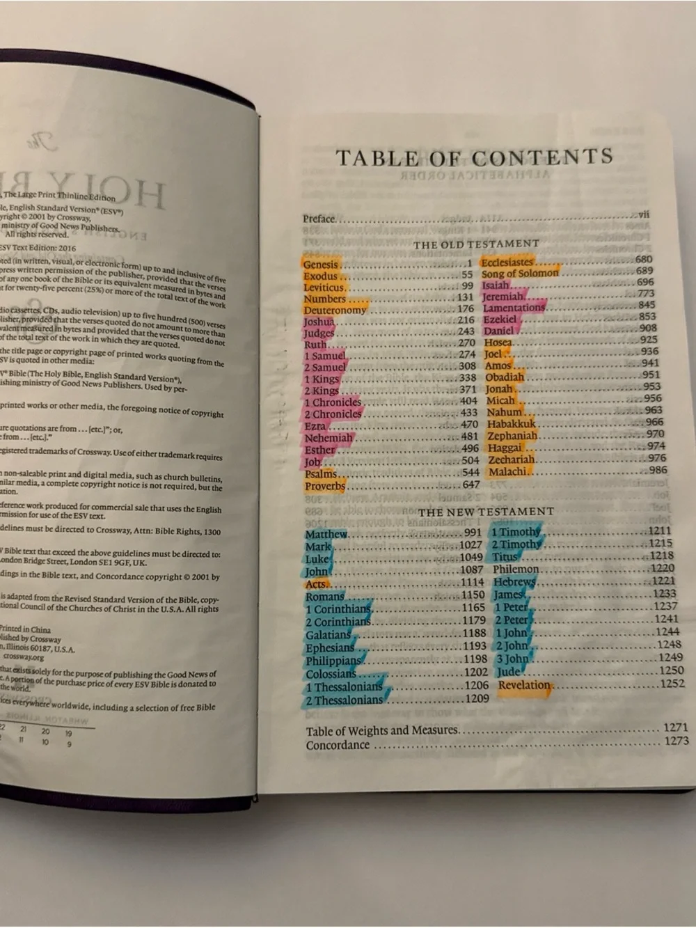 Purple Decorative Embossed Bible - Unknown Brand